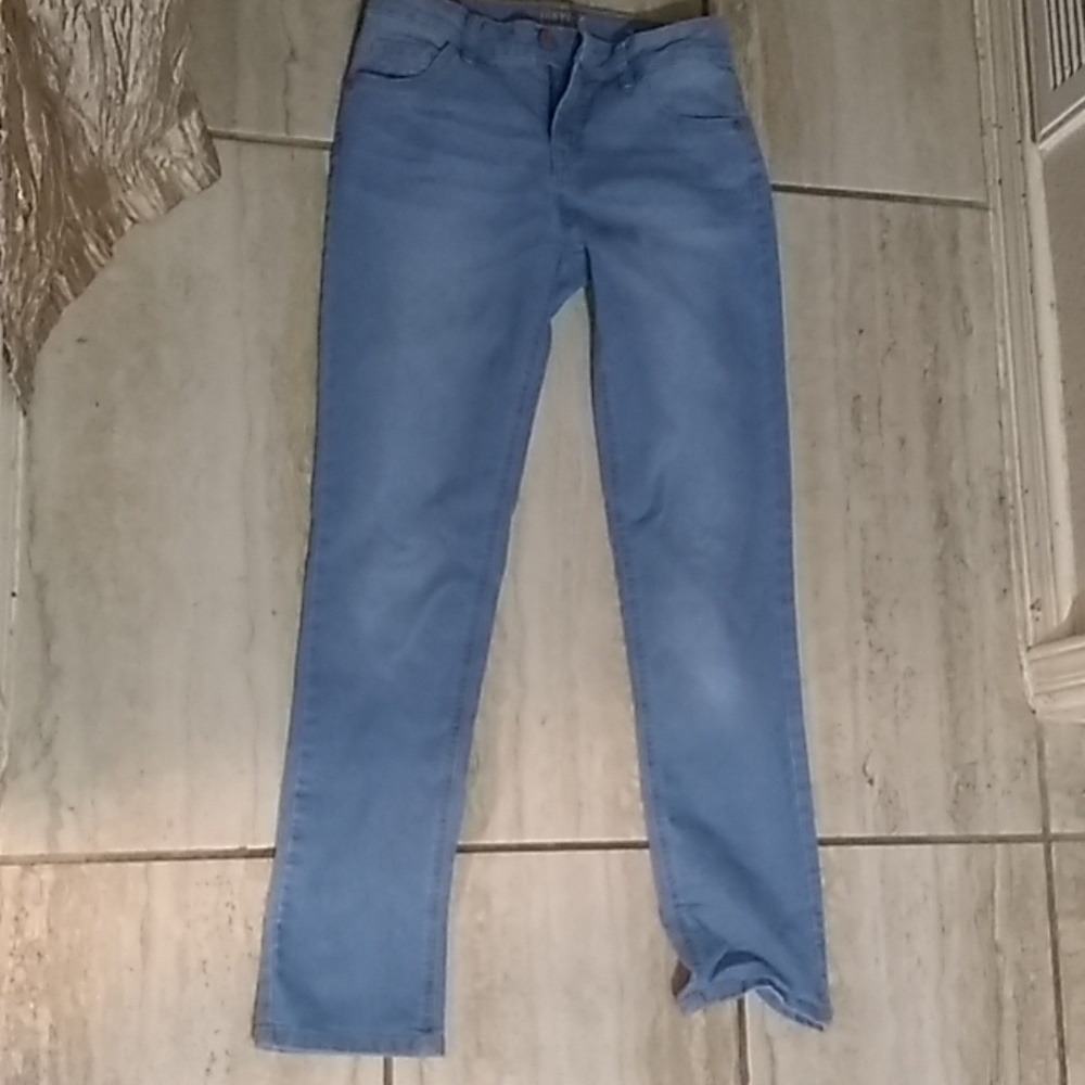 Justice/Light Blue/Mid rise/Skinny